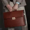 Túi xách nam công sở da bò Briefcase